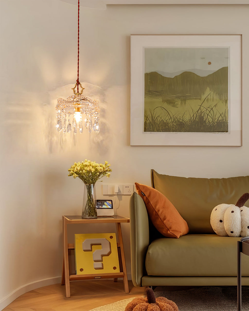 HAWTHORNE GLOWING ORB PENDANT LIGHT