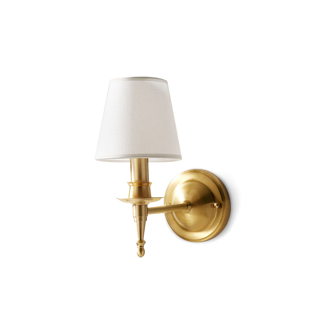 WINTHORPE VINTAGE BRASS WALL SCONCE