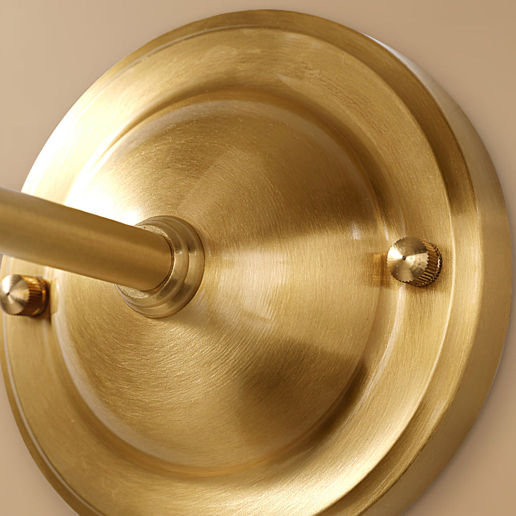 WINTHORPE VINTAGE BRASS WALL SCONCE