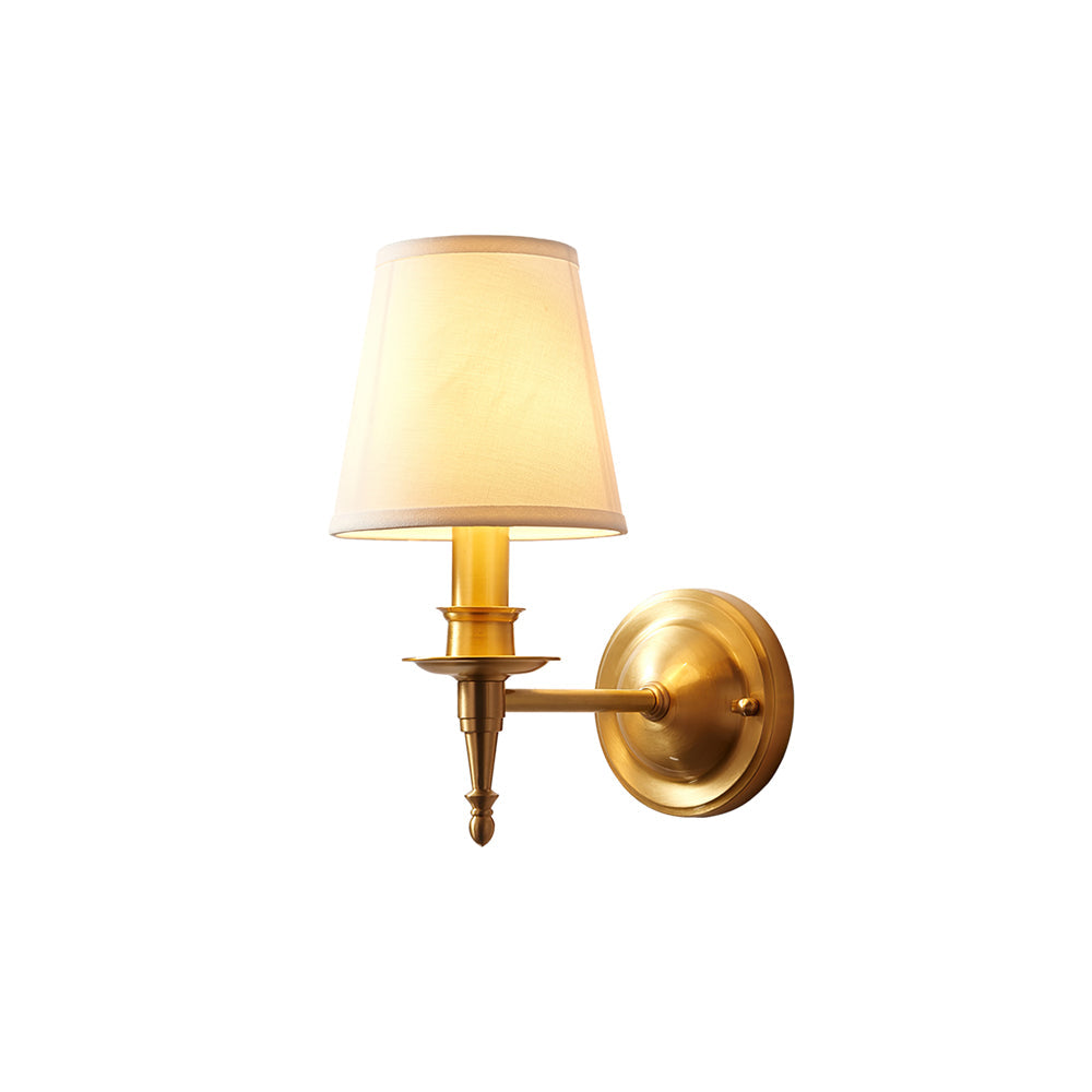 WINTHORPE VINTAGE BRASS WALL SCONCE