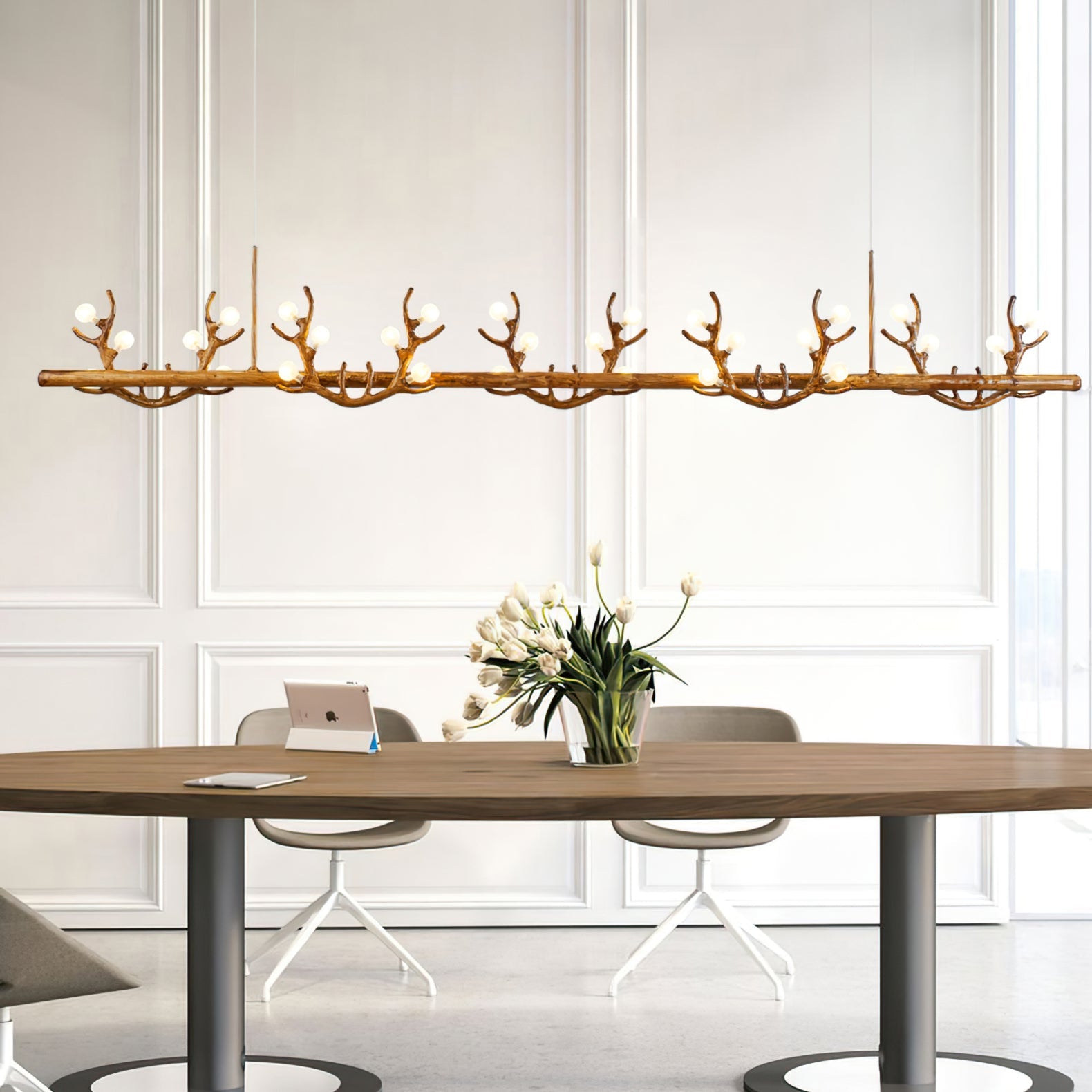 RAVENWORTH RUSTIC ANTLER CEILING LUMINAIRE