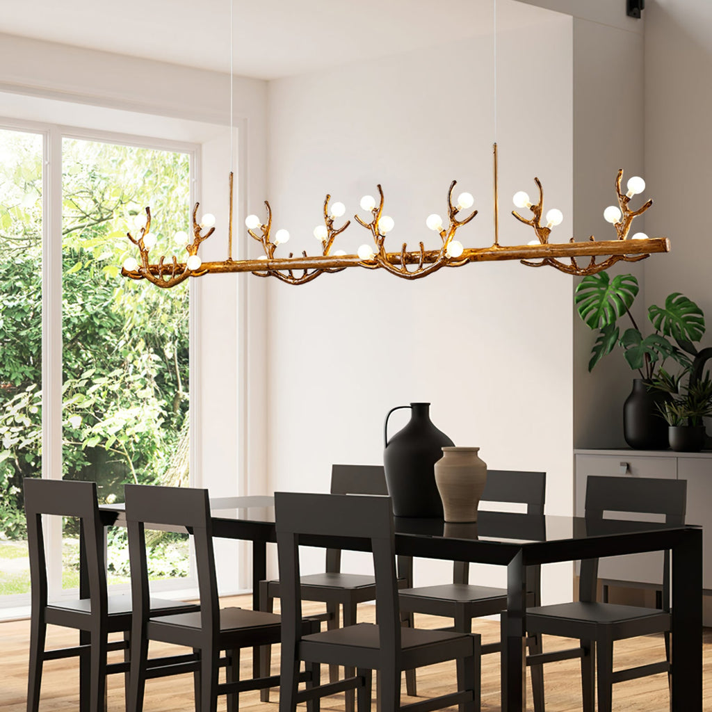 RAVENWORTH RUSTIC ANTLER CEILING LUMINAIRE