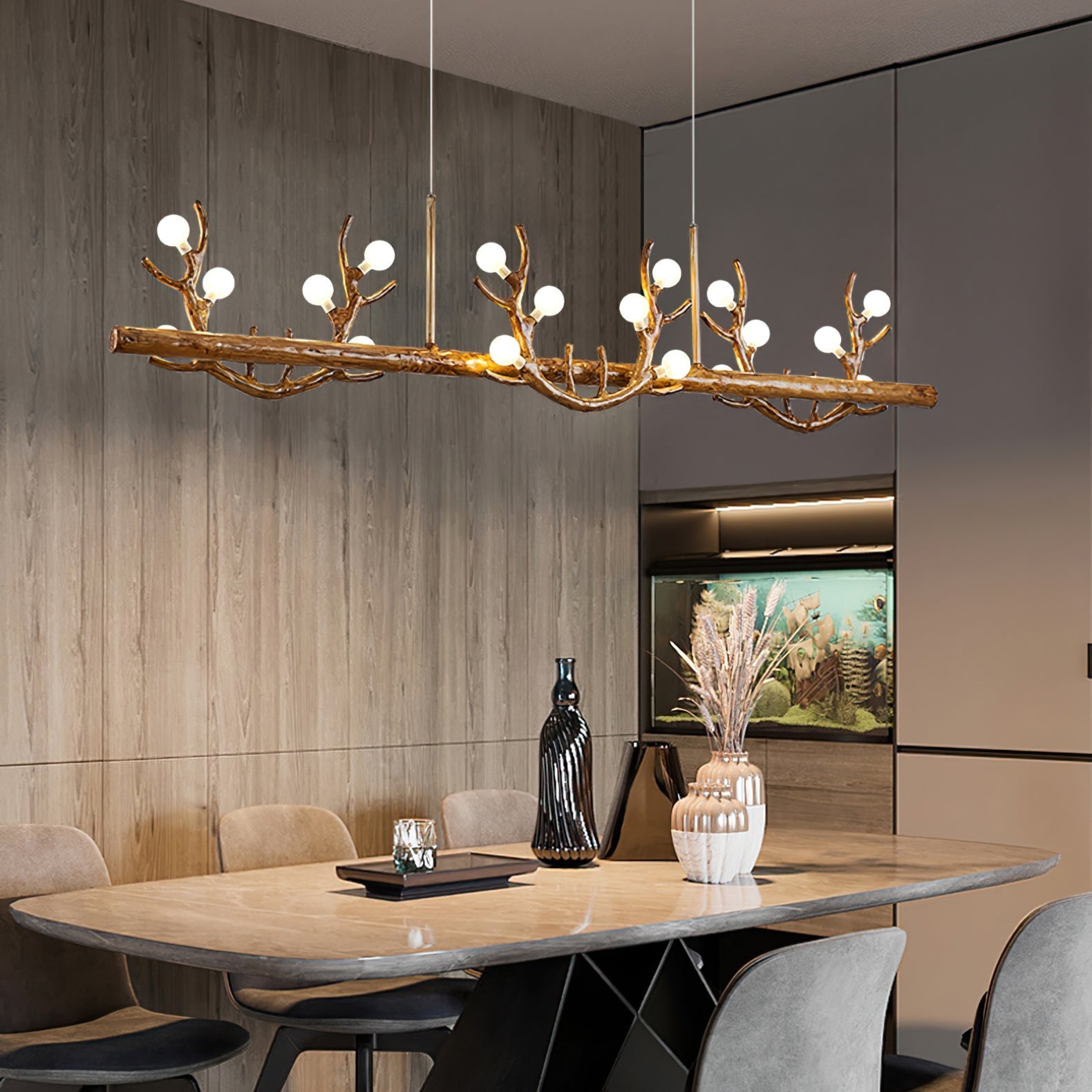 RAVENWORTH RUSTIC ANTLER CEILING LUMINAIRE