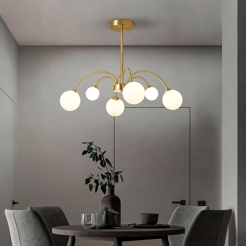 FENWICK BOTANICAL ORB CHANDELIER