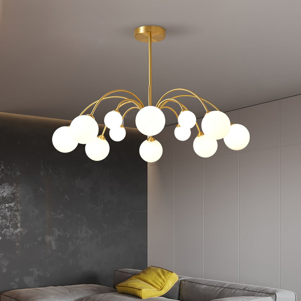 FENWICK BOTANICAL ORB CHANDELIER