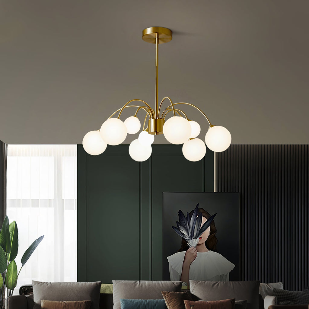 FENWICK BOTANICAL ORB CHANDELIER