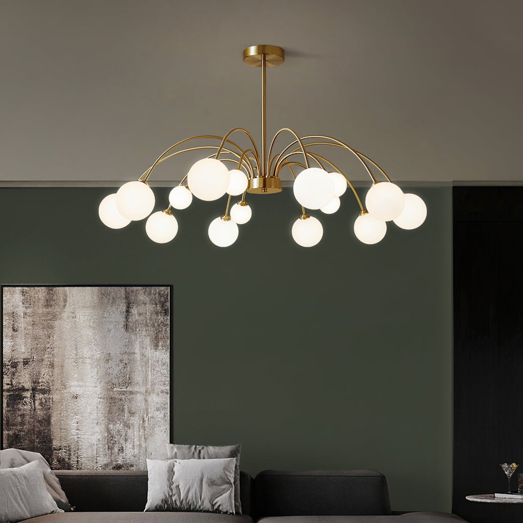 FENWICK BOTANICAL ORB CHANDELIER