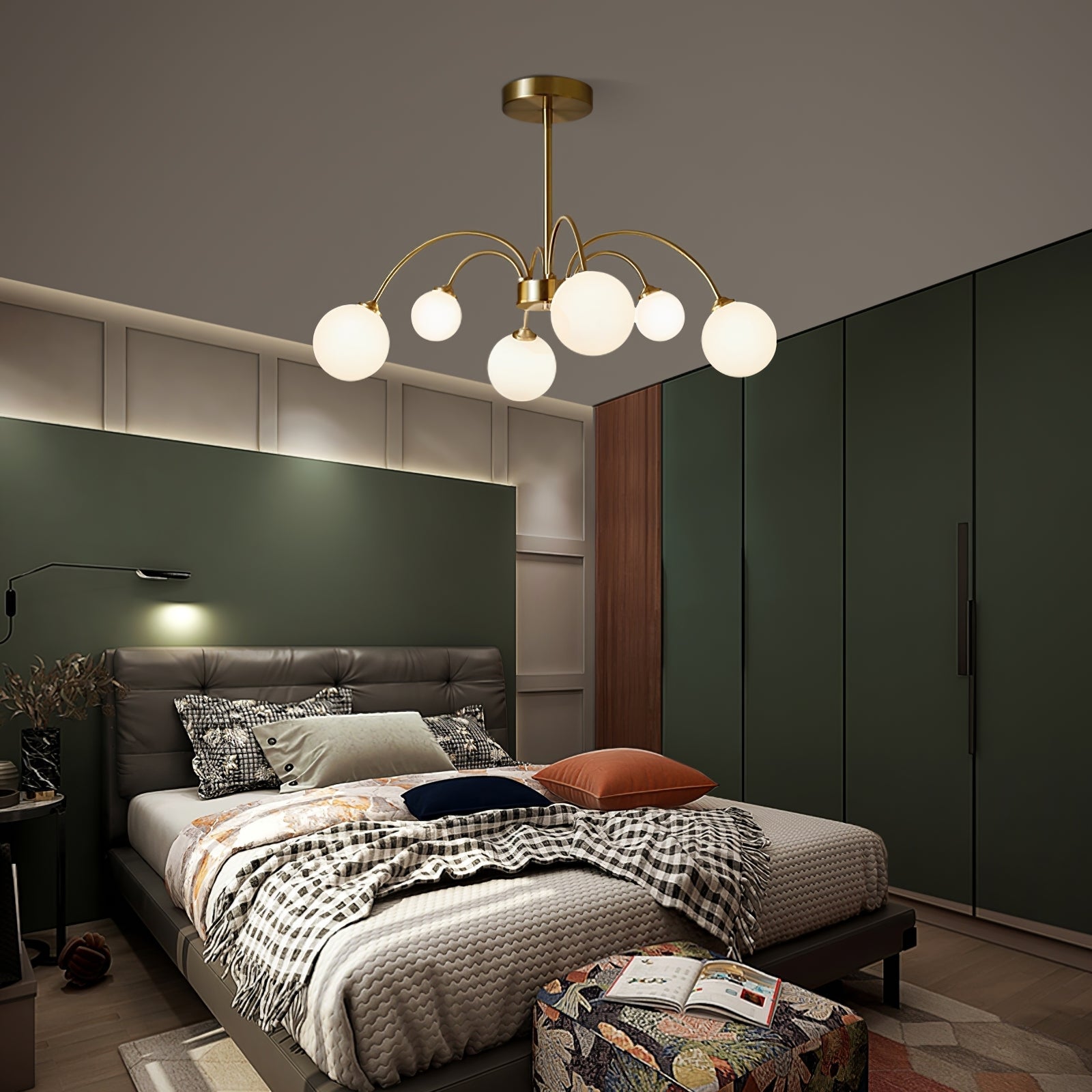 FENWICK BOTANICAL ORB CHANDELIER
