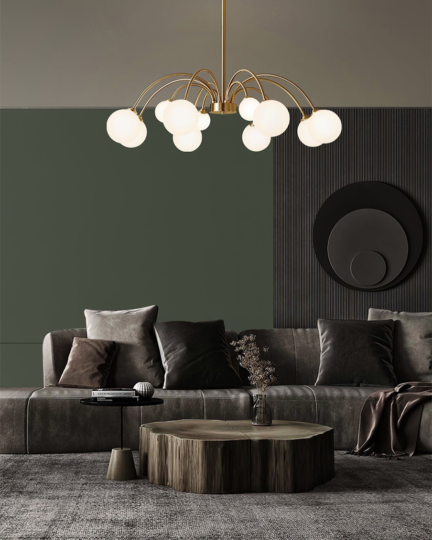 FENWICK BOTANICAL ORB CHANDELIER