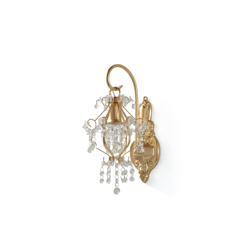 WINDSOR CRYSTAL FRETWORK WALL SCONCE