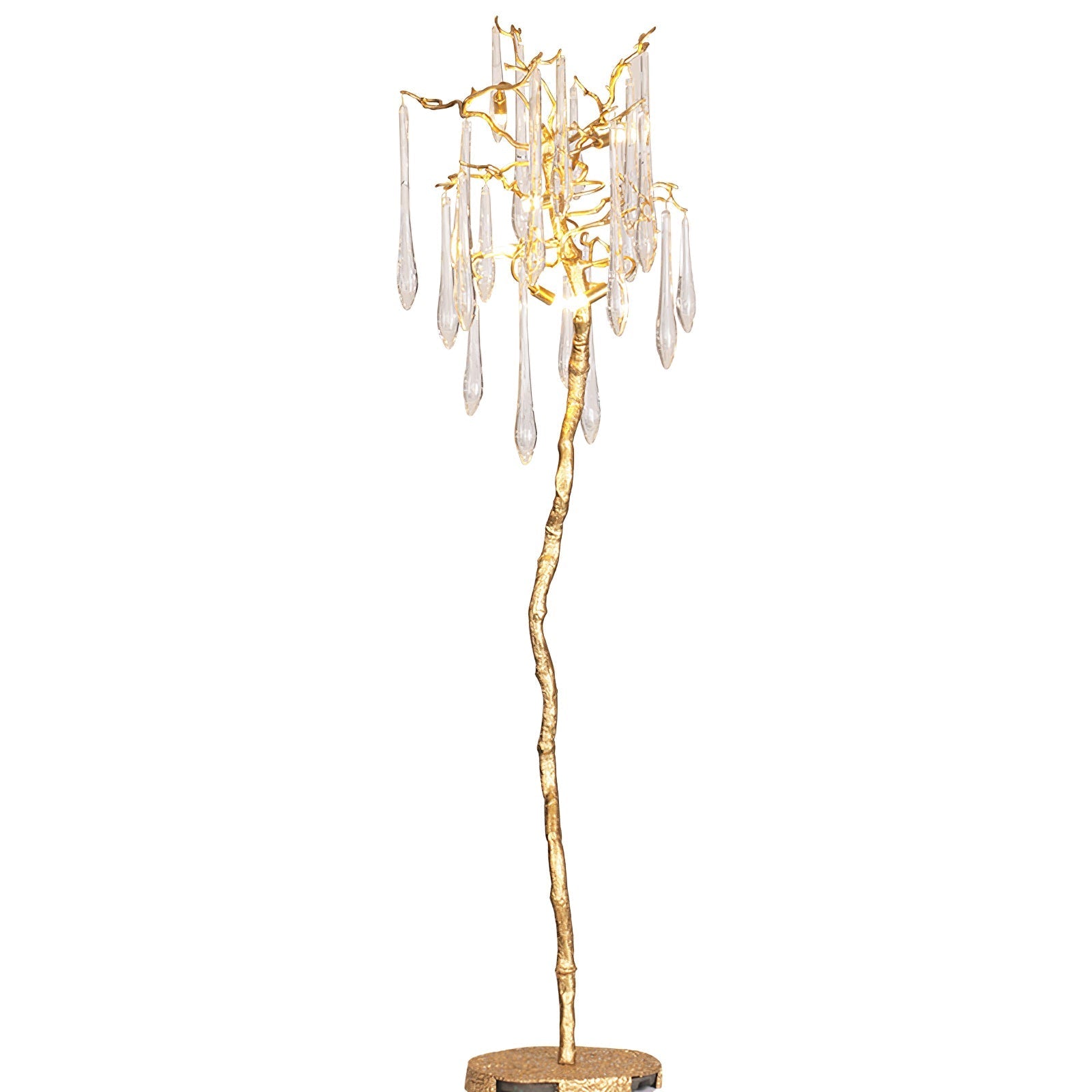 MERIDIAN AQUA GLOW FLOOR LANTERN