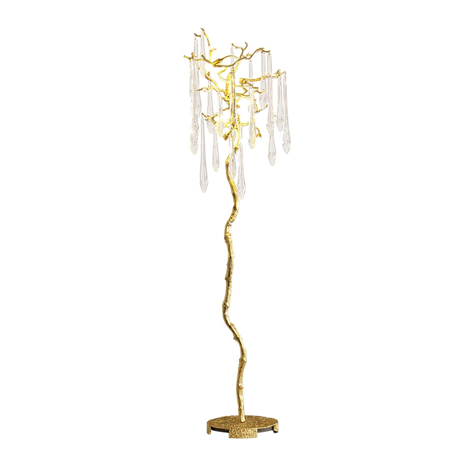MERIDIAN AQUA GLOW FLOOR LANTERN