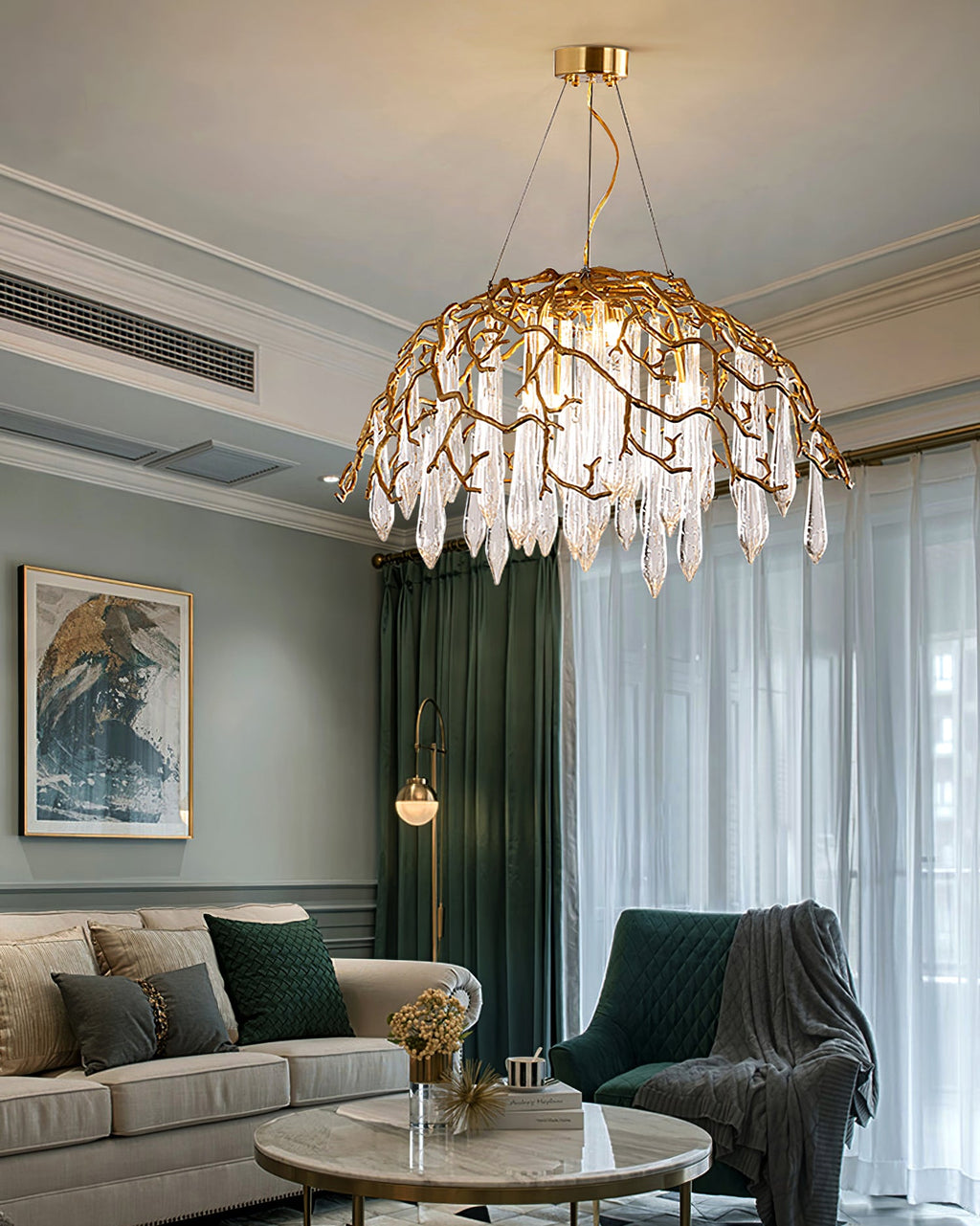 RIVERTIDE AQUATIC GLASS LIGHTING FIXTURE