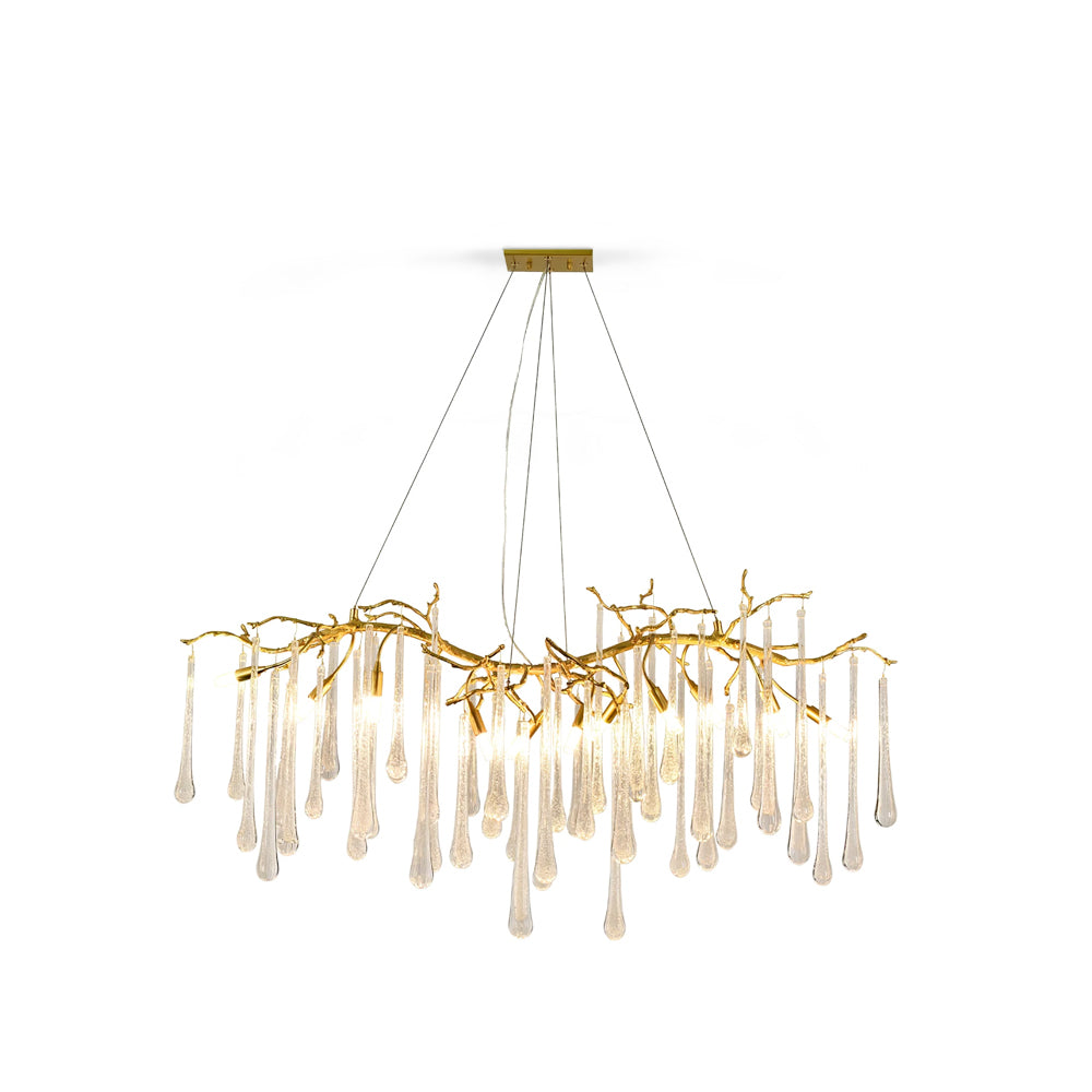 SEAFOAM ARTISAN CHANDELIER