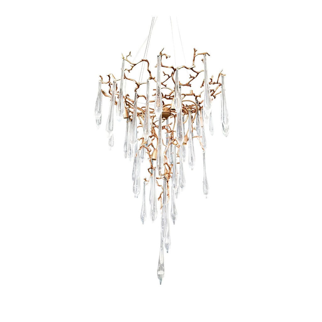 CARTER BLUEBELL CRYSTAL CHANDELIER