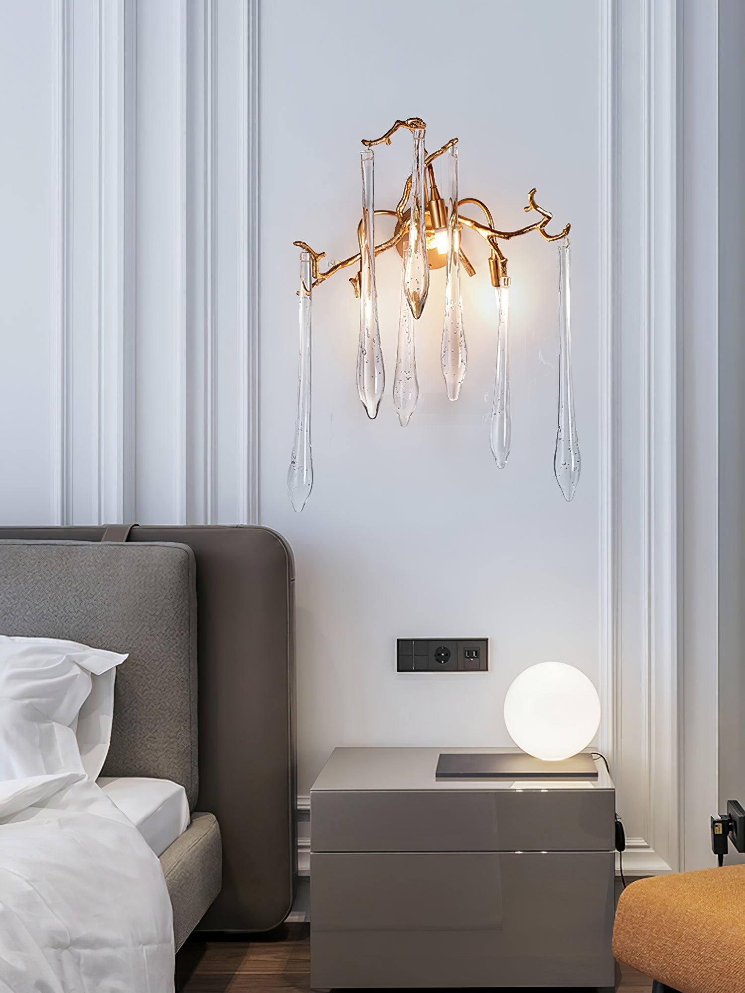 RIVERSTONE FOUNTAIN WALL SCONCE