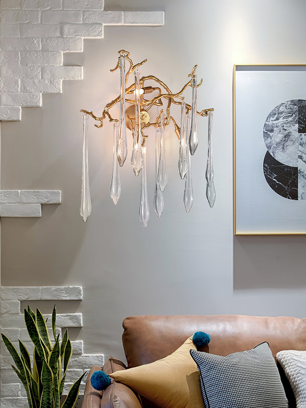 RIVERSTONE FOUNTAIN WALL SCONCE