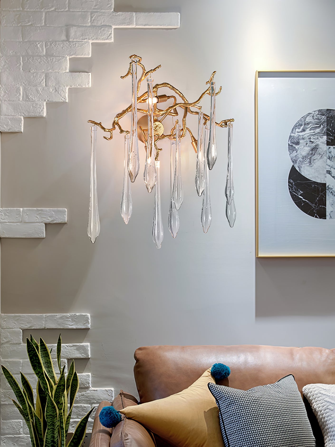 RIVERSTONE FOUNTAIN WALL SCONCE