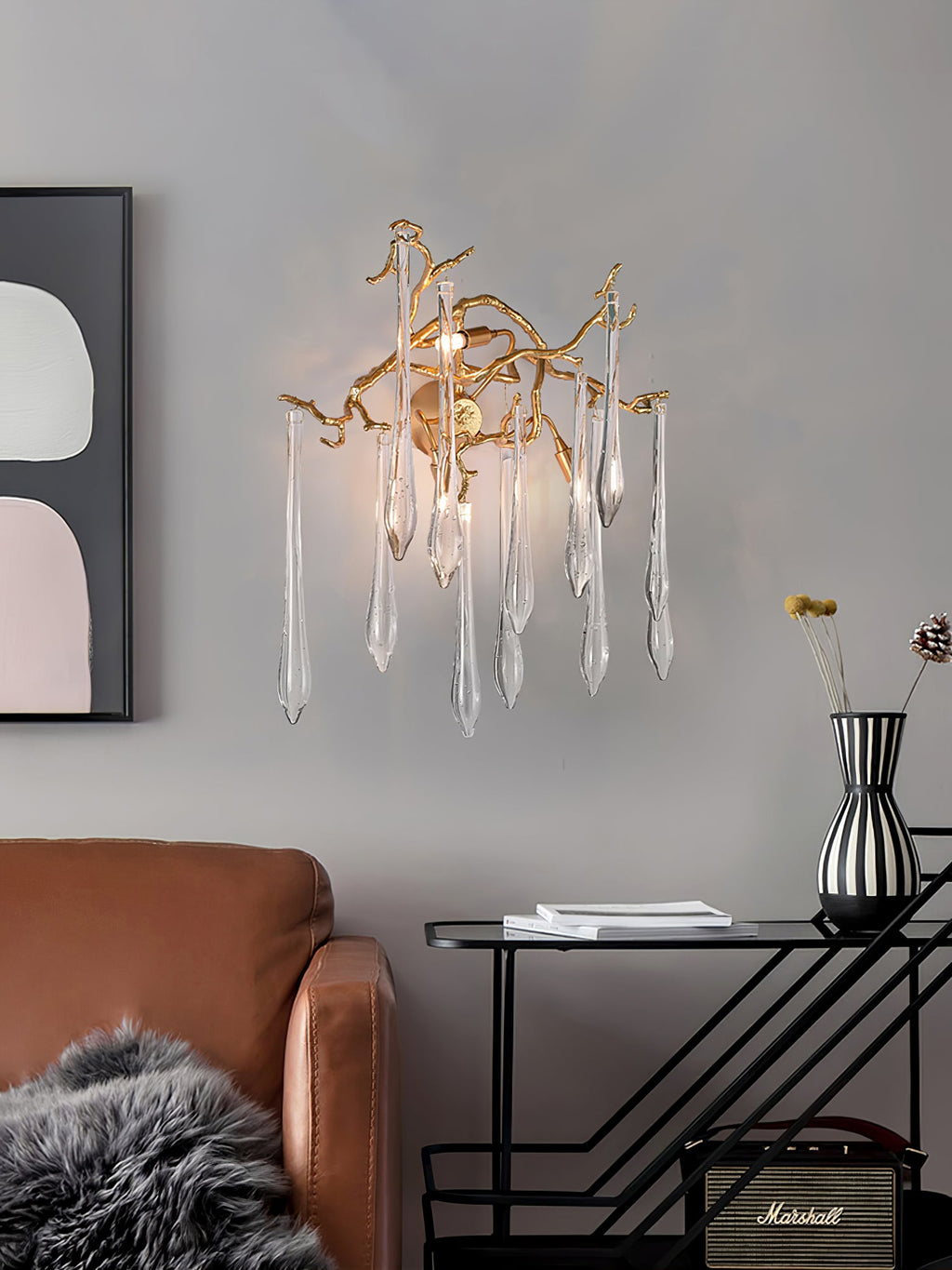 RIVERSTONE FOUNTAIN WALL SCONCE