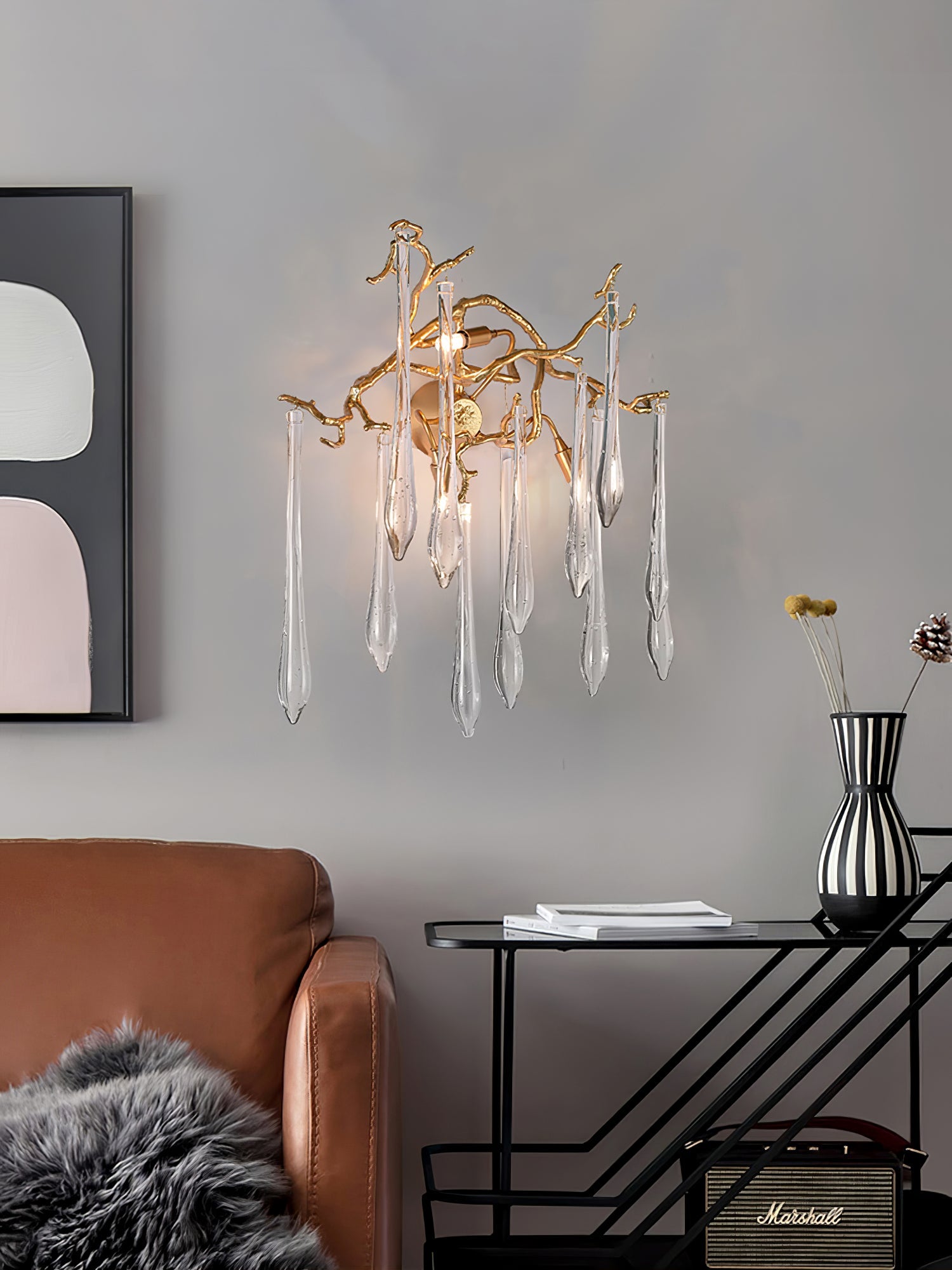 RIVERSTONE FOUNTAIN WALL SCONCE