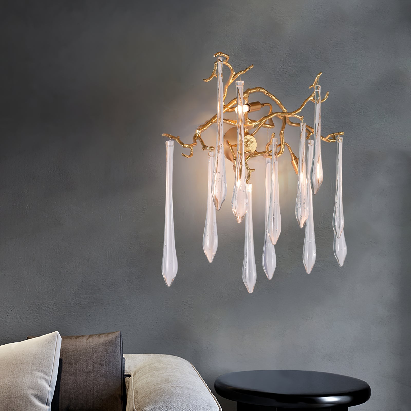 RIVERSTONE FOUNTAIN WALL SCONCE