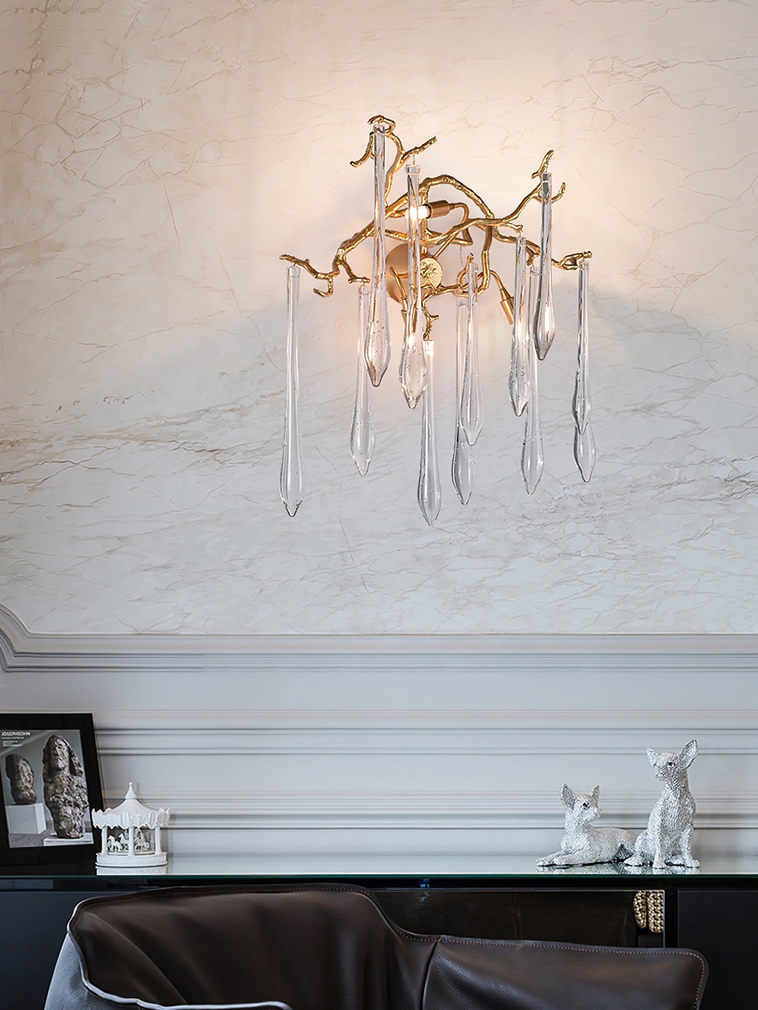 RIVERSTONE FOUNTAIN WALL SCONCE