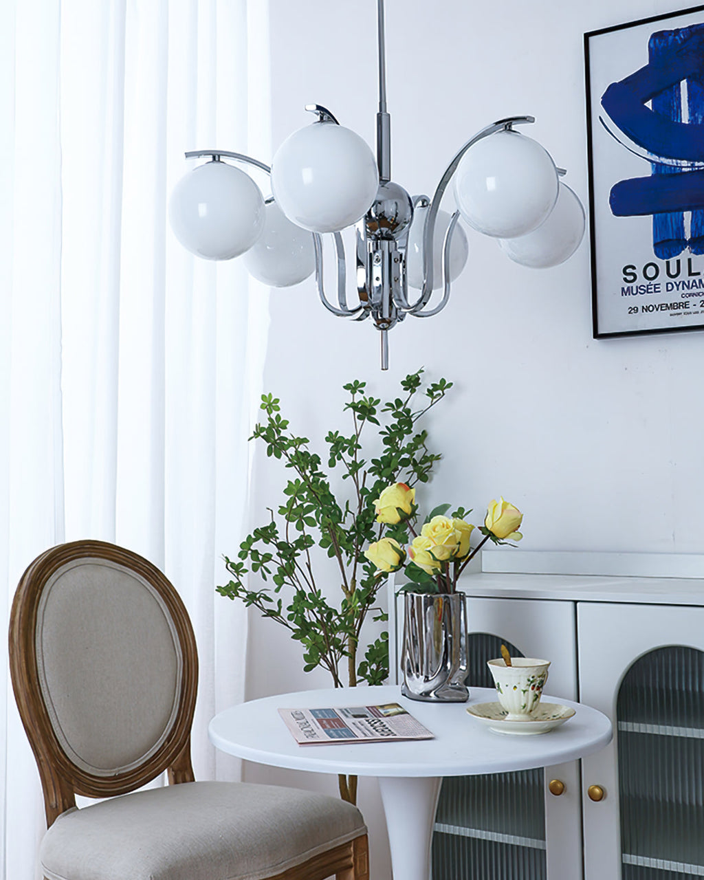 WINDSOR CRYSTAL DROPLET LUMINAIRE