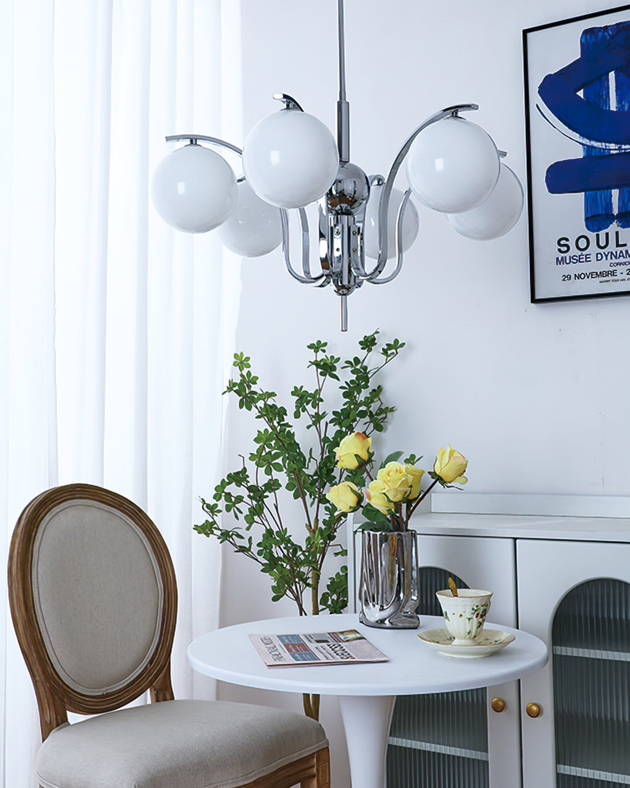 WINDSOR CRYSTAL DROPLET LUMINAIRE