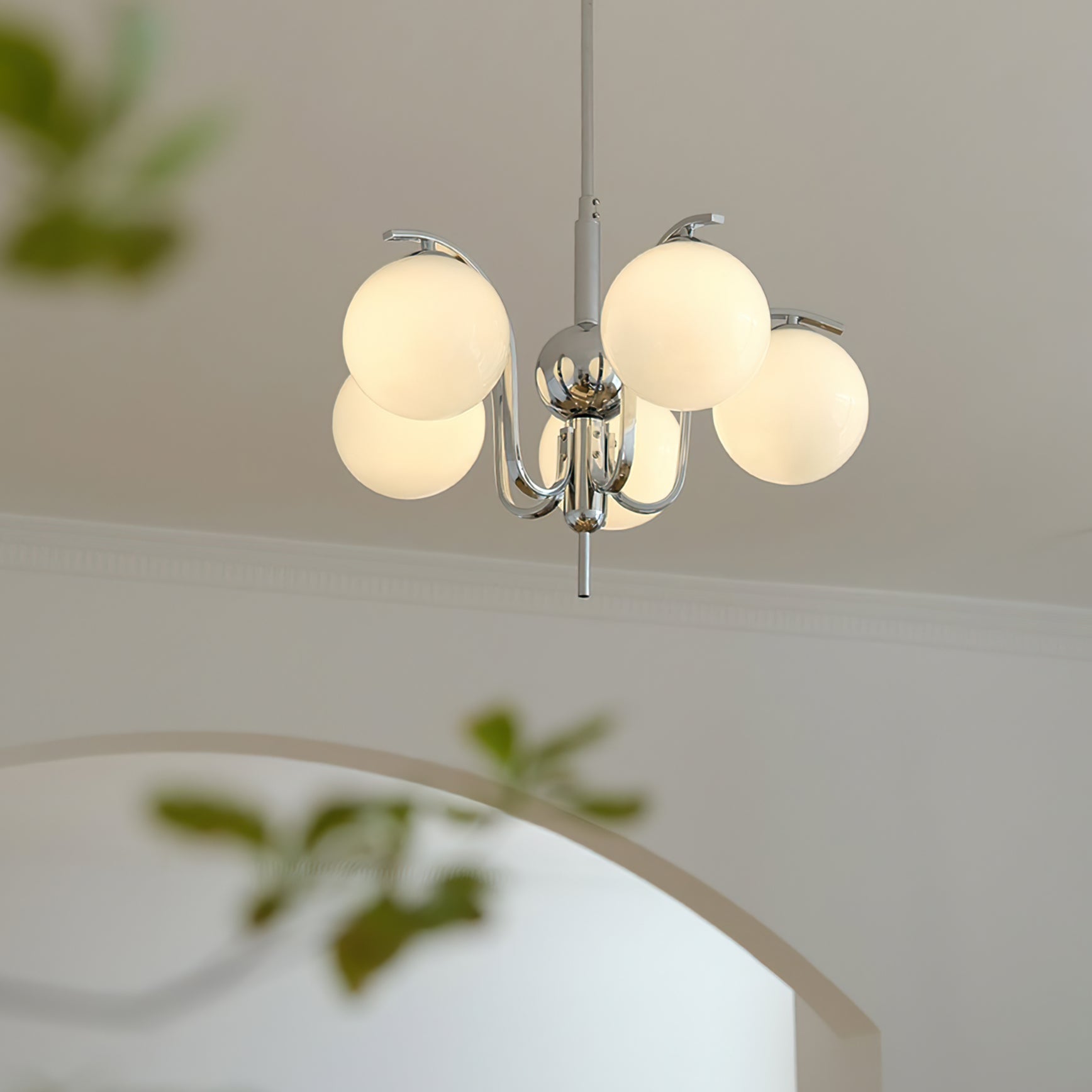 WINDSOR CRYSTAL DROPLET LUMINAIRE