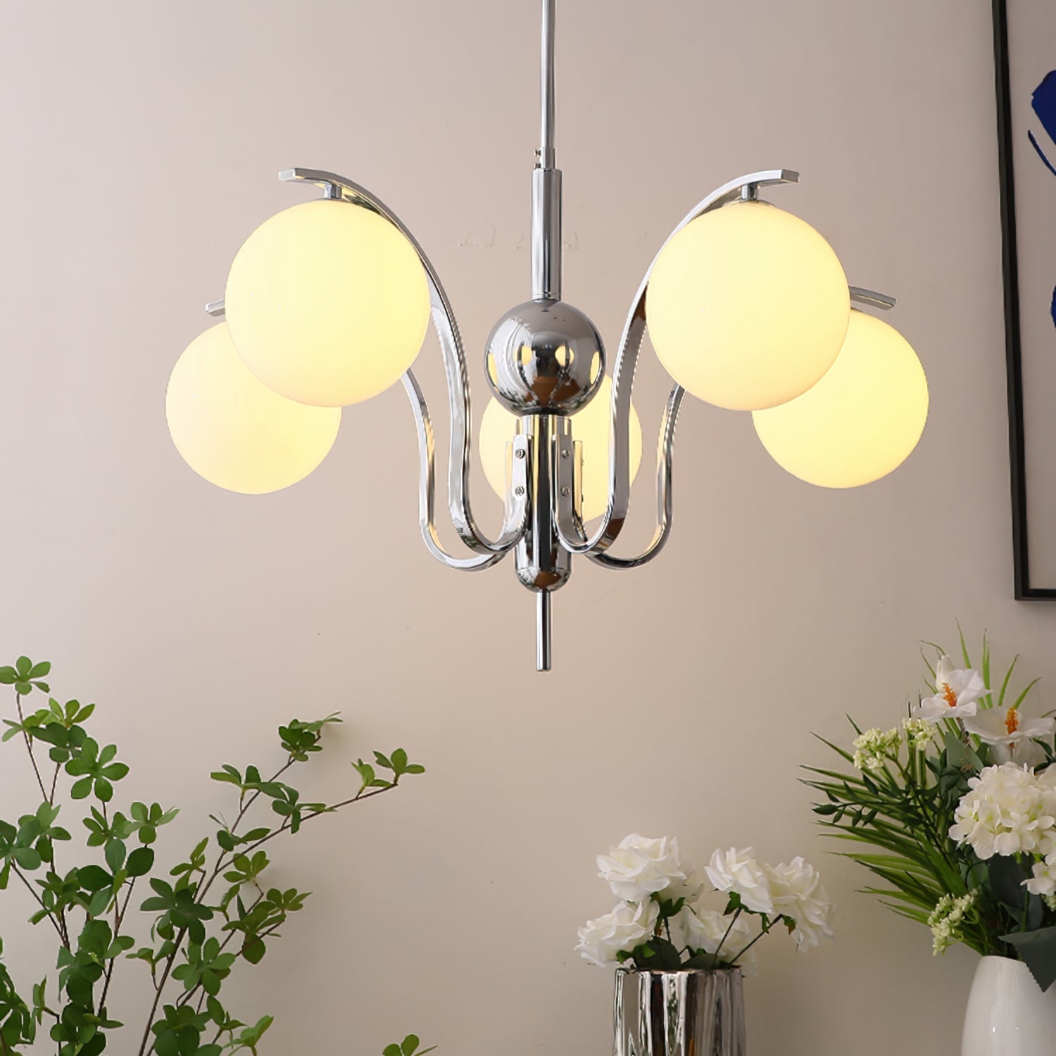 WINDSOR CRYSTAL DROPLET LUMINAIRE