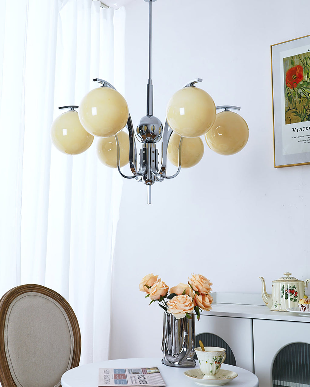 WINDSOR CRYSTAL DROPLET LUMINAIRE
