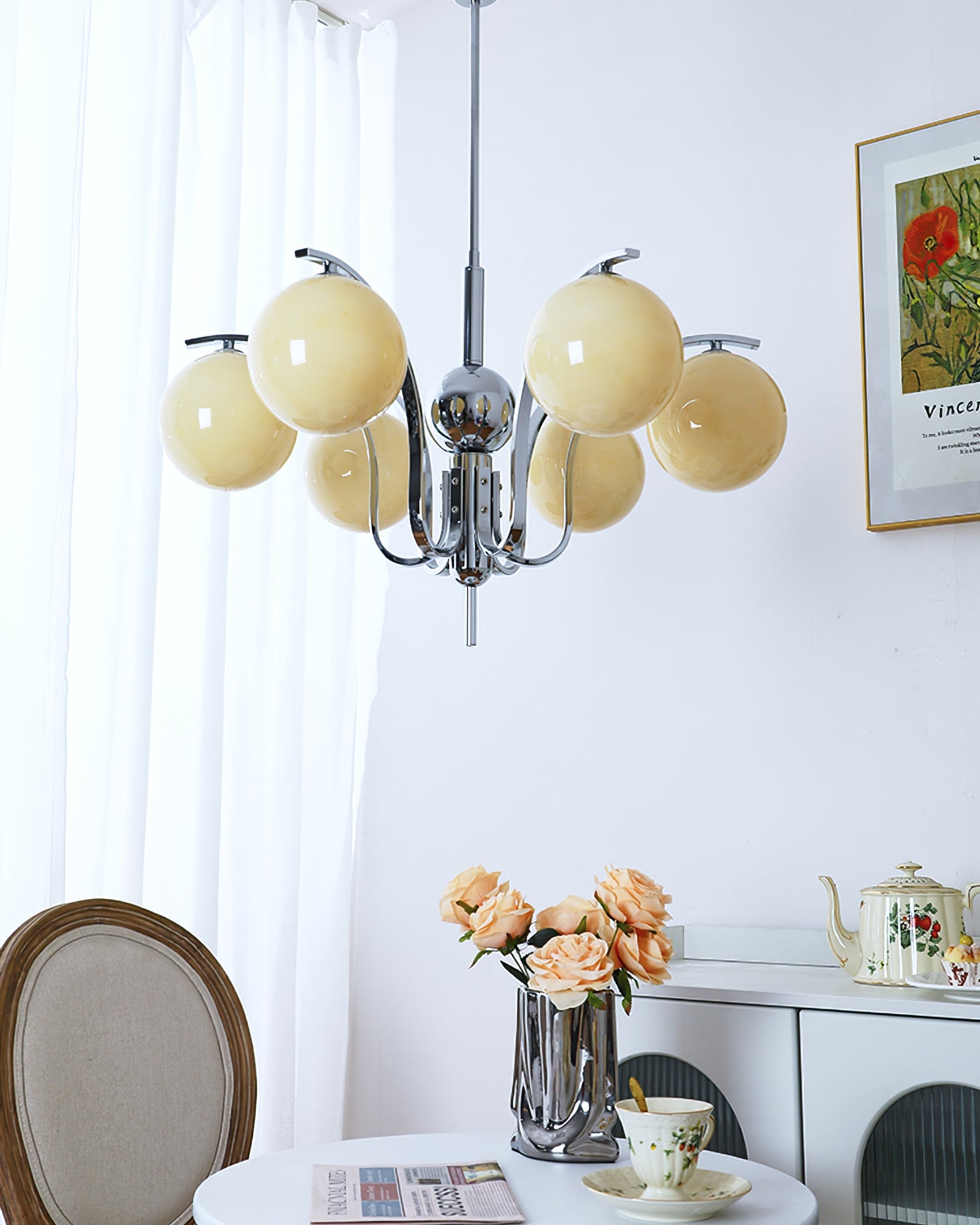 WINDSOR CRYSTAL DROPLET LUMINAIRE