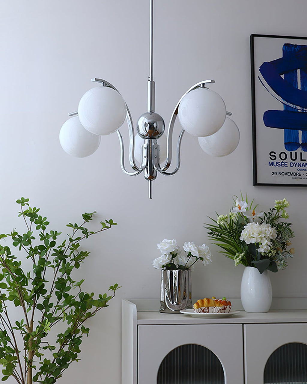 WINDSOR CRYSTAL DROPLET LUMINAIRE