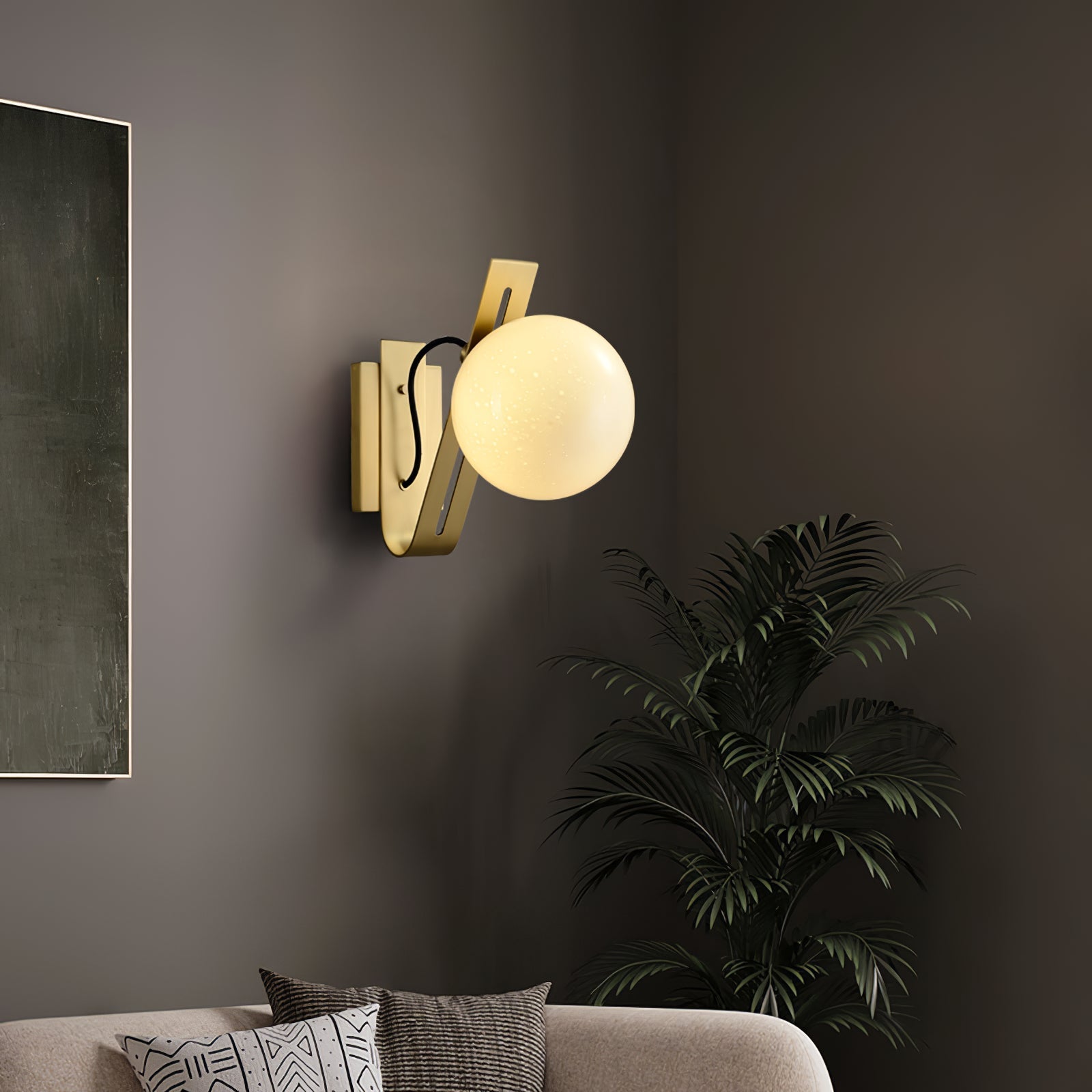 HAWTHORNE IVORY SHADE WALL SCONCE