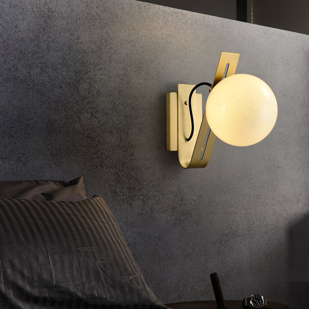 HAWTHORNE IVORY SHADE WALL SCONCE