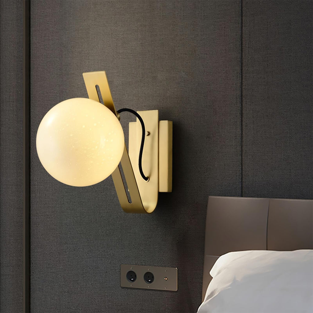 HAWTHORNE IVORY SHADE WALL SCONCE