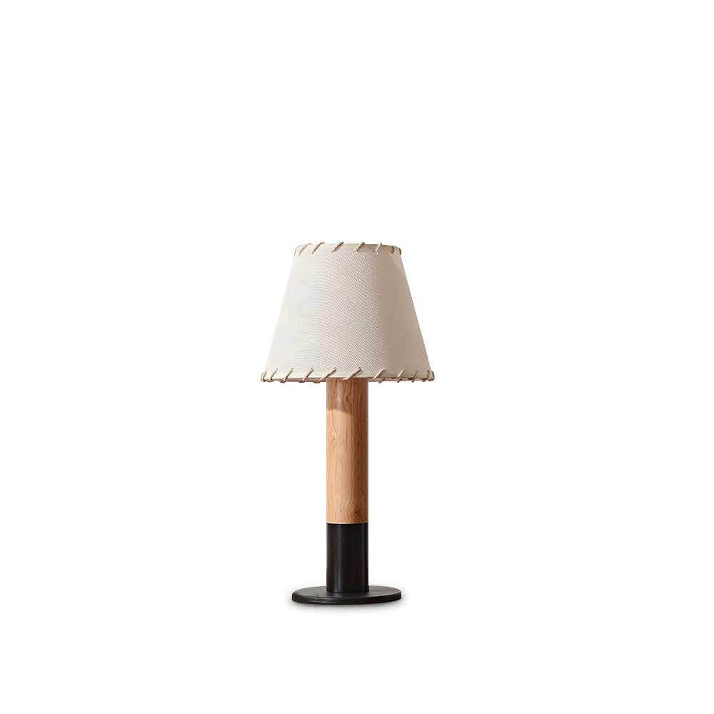 ELMINGTON WOODEN SHADE TABLE LANTERN