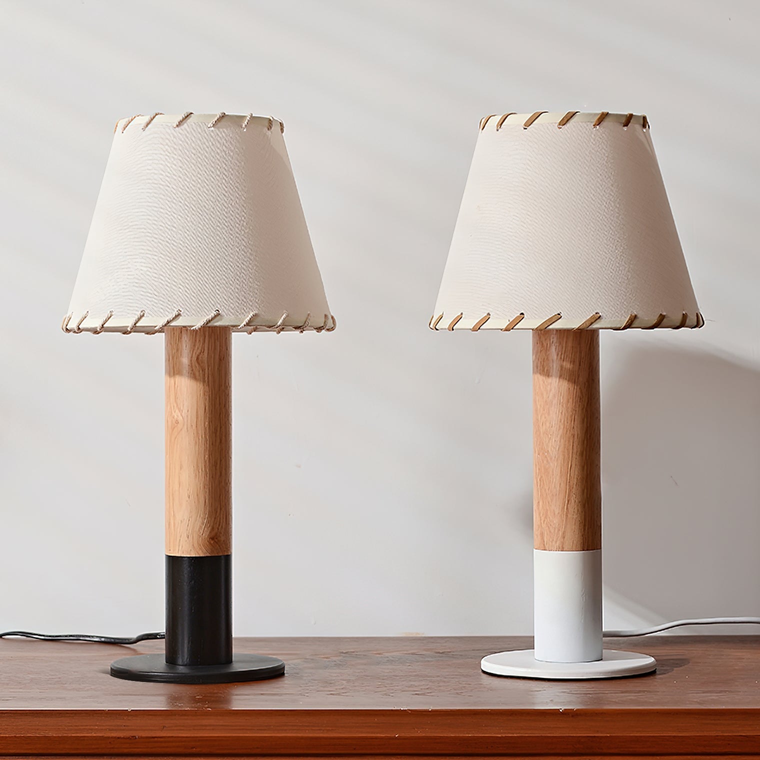 ELMINGTON WOODEN SHADE TABLE LANTERN