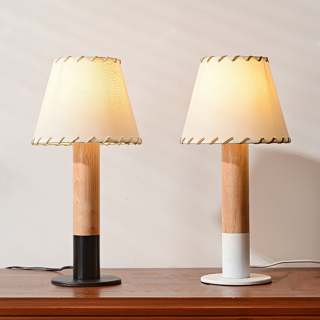 ELMINGTON WOODEN SHADE TABLE LANTERN