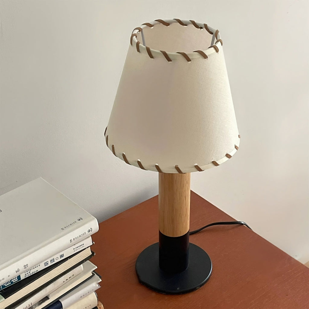 ELMINGTON WOODEN SHADE TABLE LANTERN