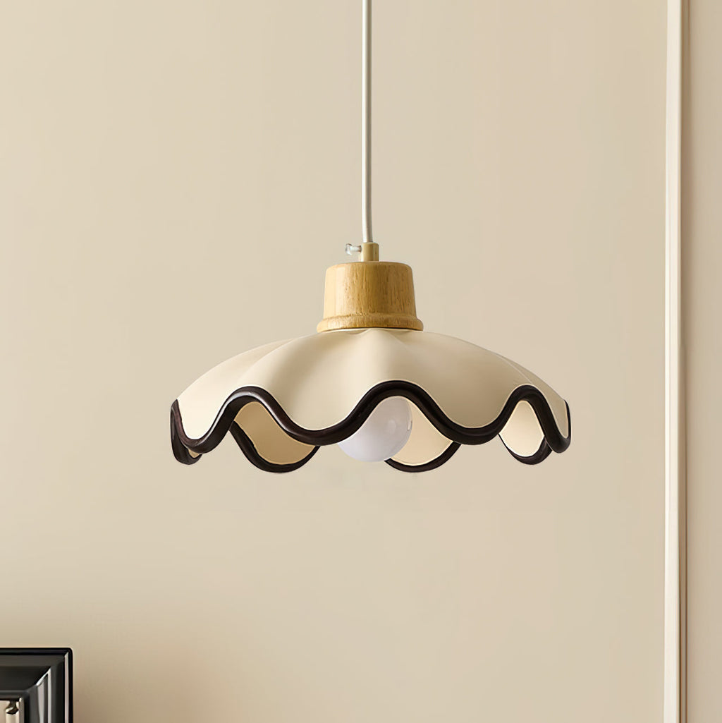 RAVENSDALE IRON AND GLASS HANGING LANTERN
