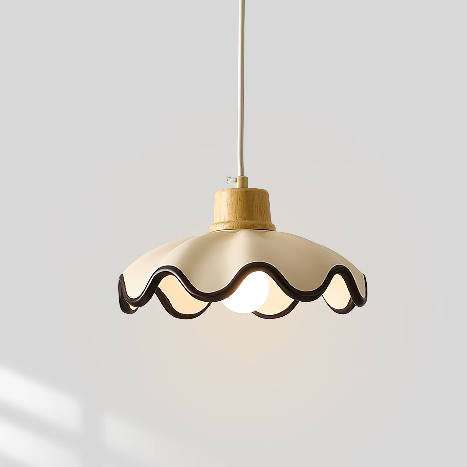 RAVENSDALE IRON AND GLASS HANGING LANTERN