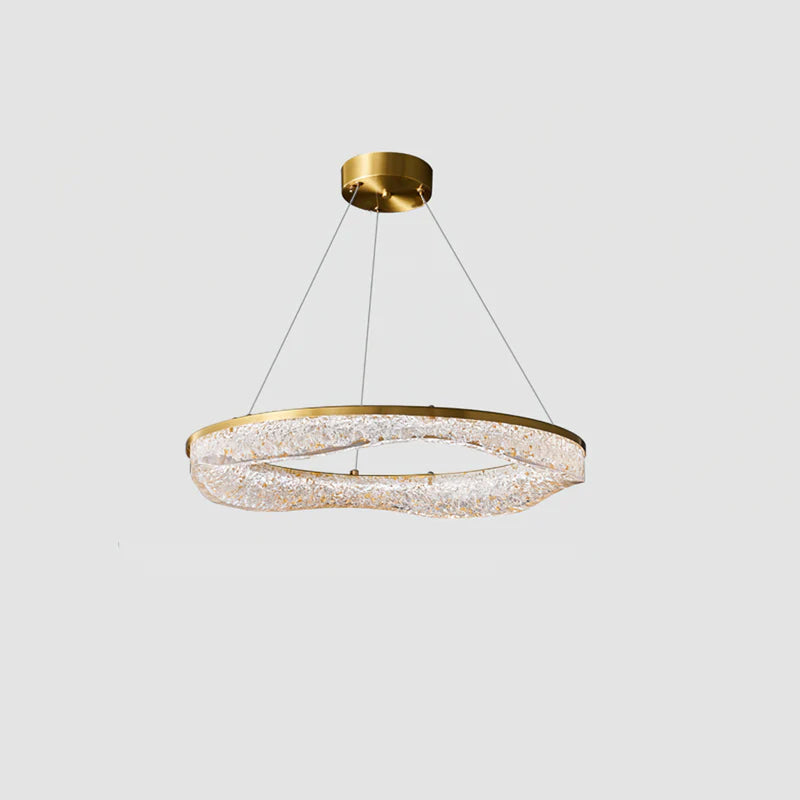 WINTHROP CRYSTAL DROPLET CEILING LIGHT