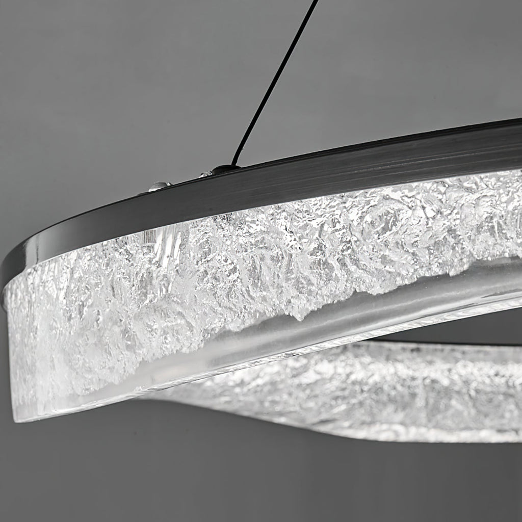 WINTHROP CRYSTAL DROPLET CEILING LIGHT