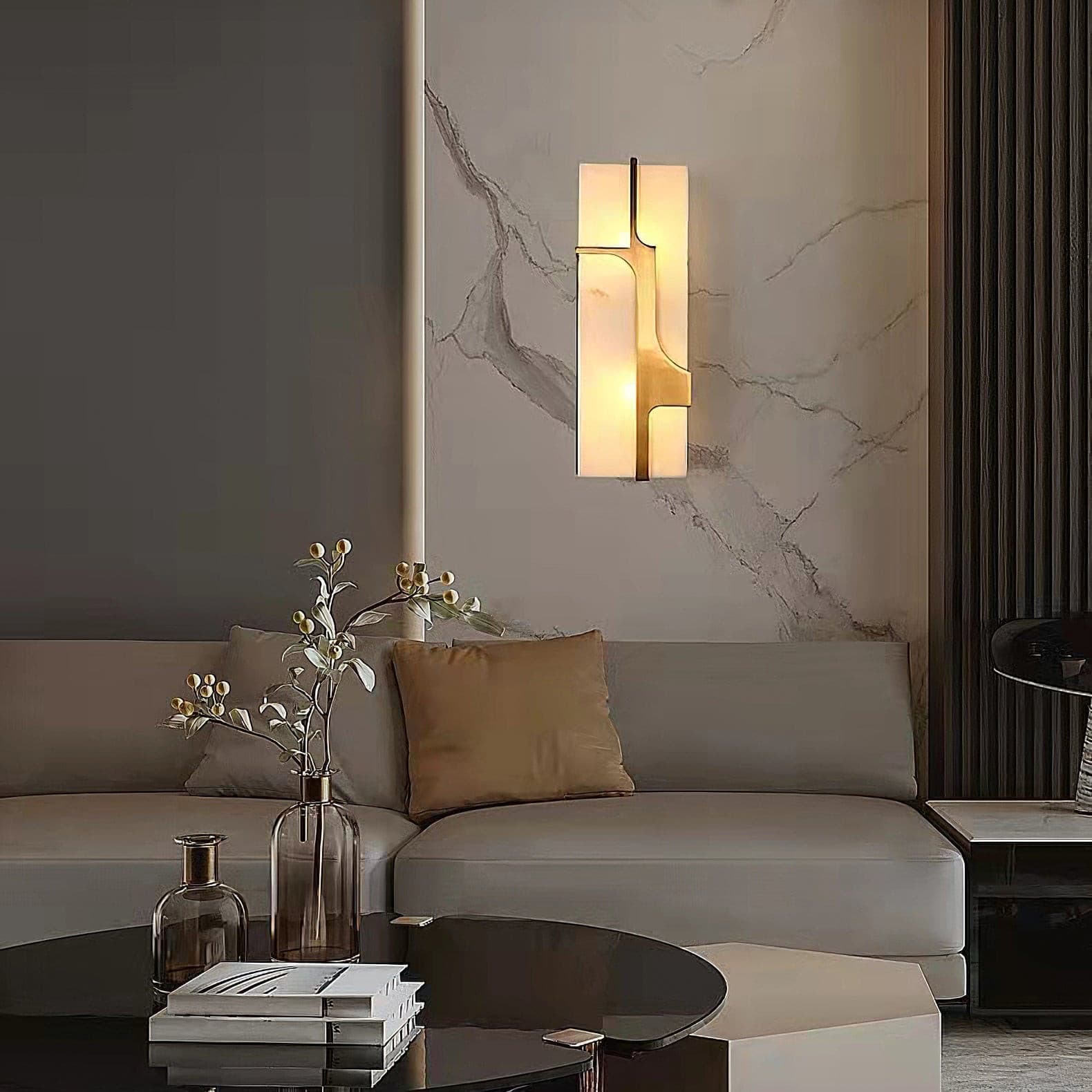 FENWICK IVORY HUE WALL SCONCE