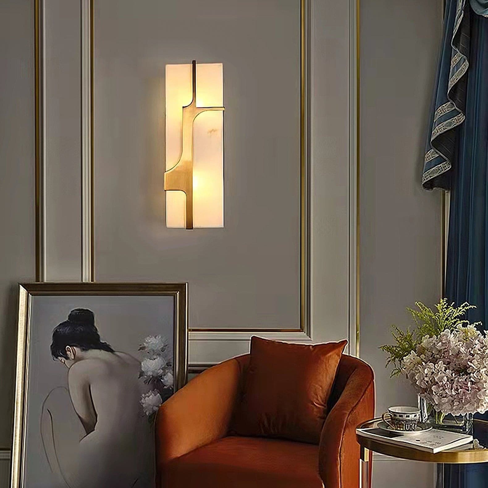 FENWICK IVORY HUE WALL SCONCE