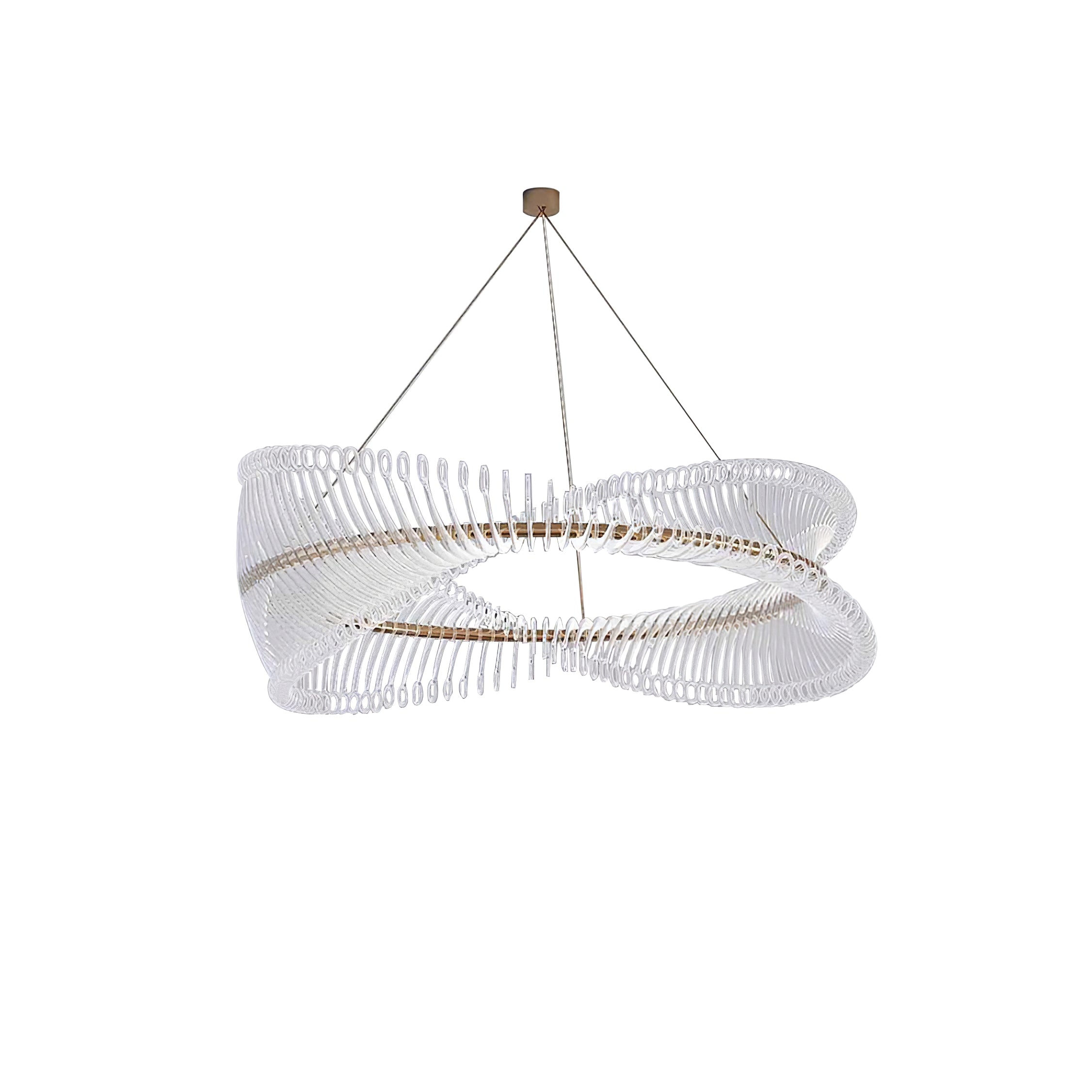 WINTERBORNE CRYSTAL ORBILLION CHANDELIER