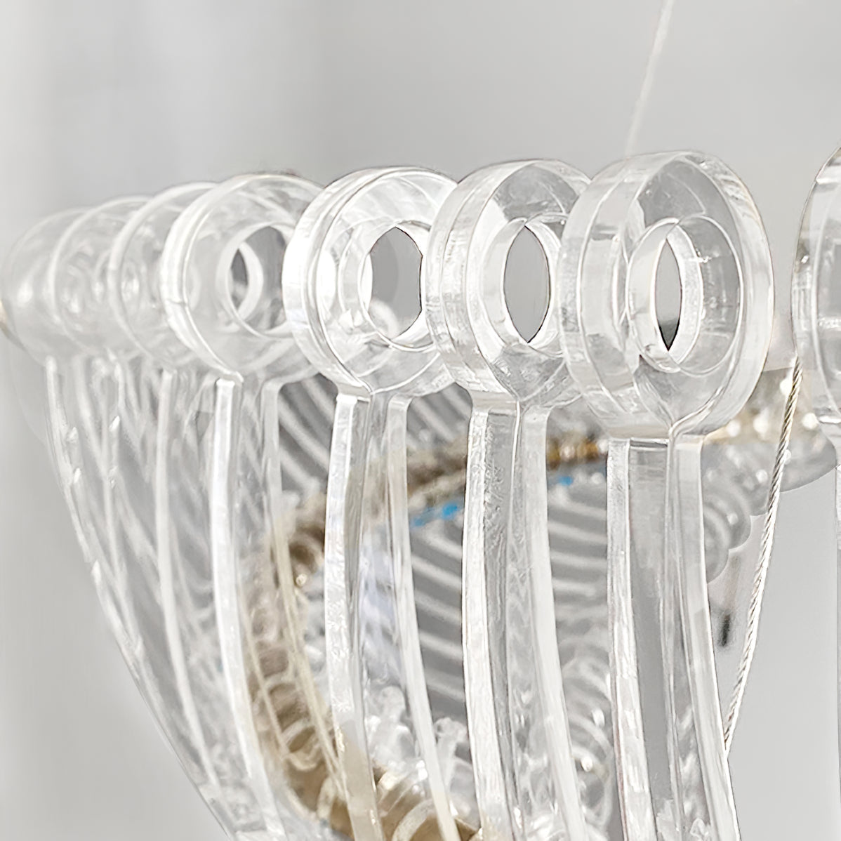 WINTERBORNE CRYSTAL ORBILLION CHANDELIER
