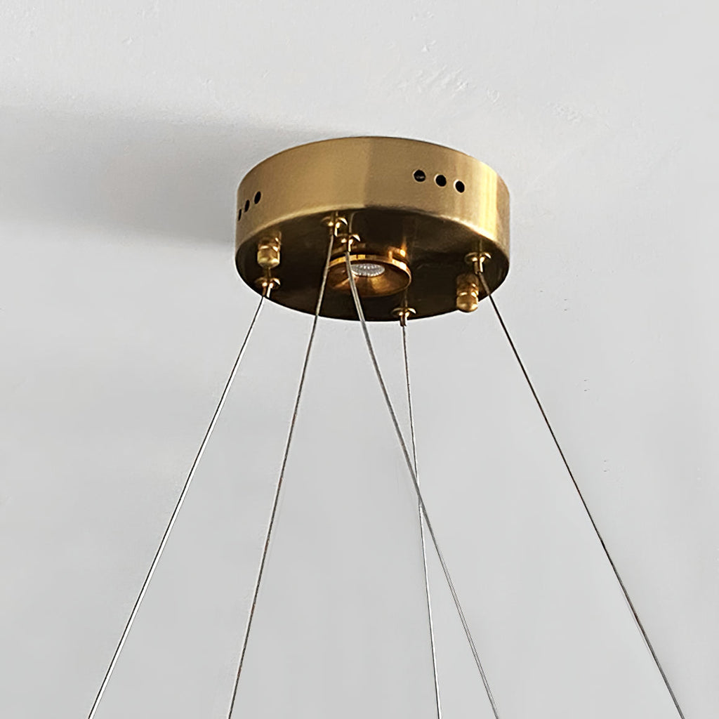 WINTERBORNE CRYSTAL ORBILLION CHANDELIER