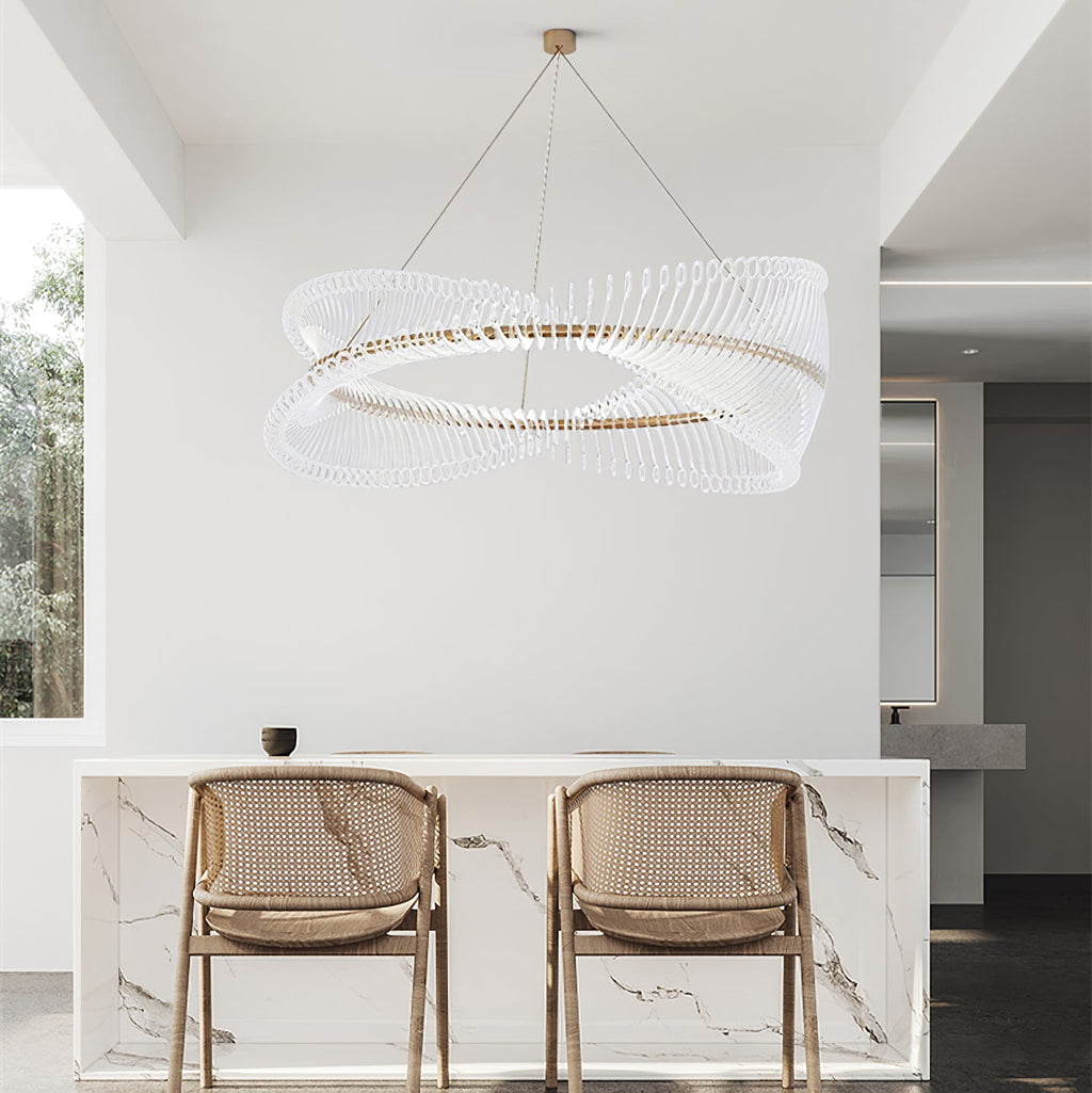 WINTERBORNE CRYSTAL ORBILLION CHANDELIER